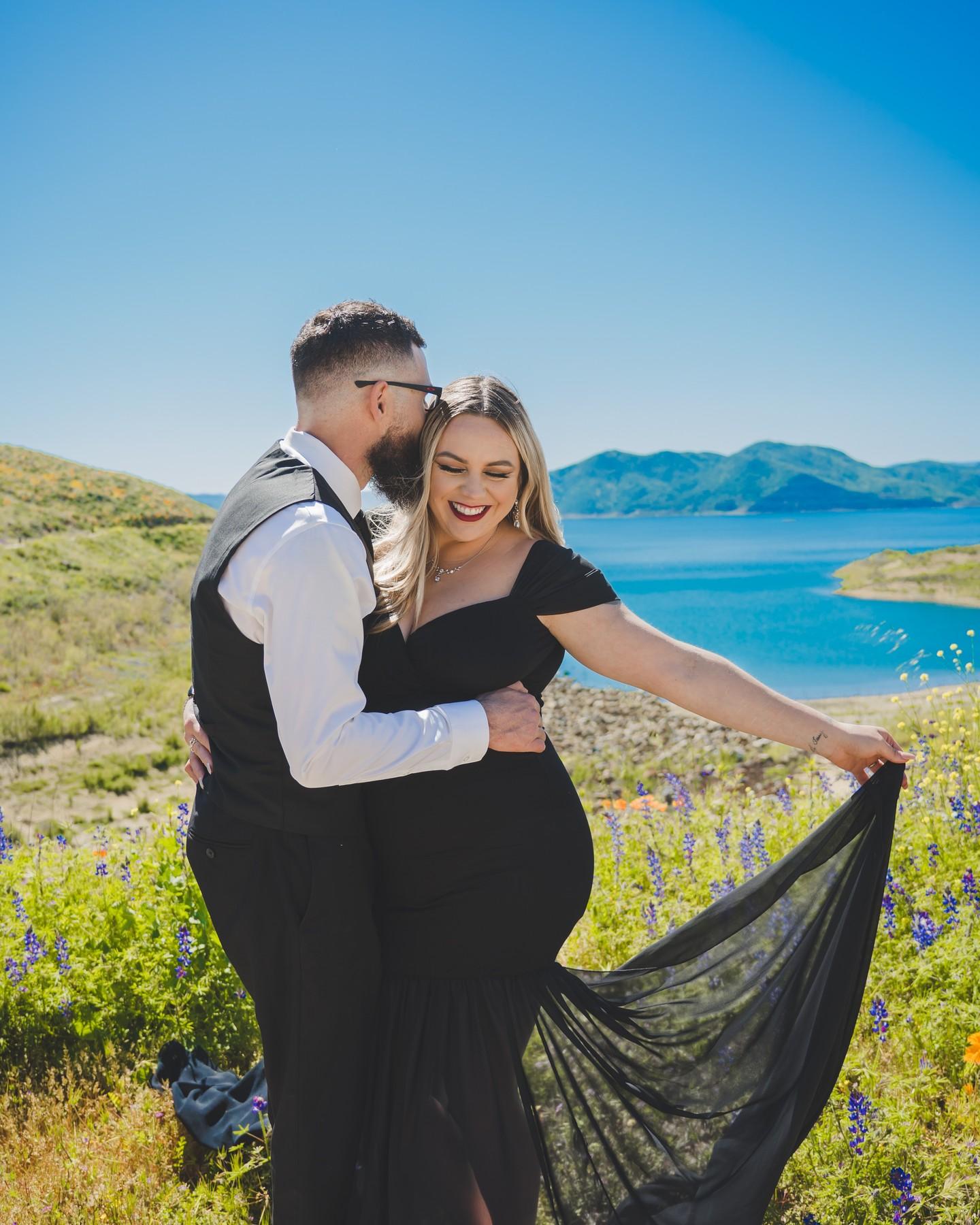 Capturing Love Amidst the Super Bloom: Alyssa and Jerry's Engagement Shoot